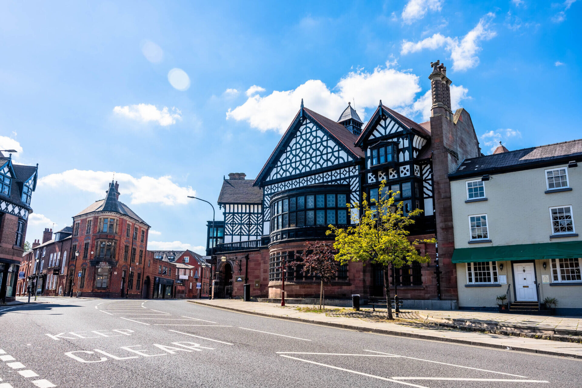 Traditional UK highstreet